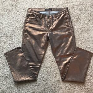 Rock & Republic Copper Shimmer Berlin jeans